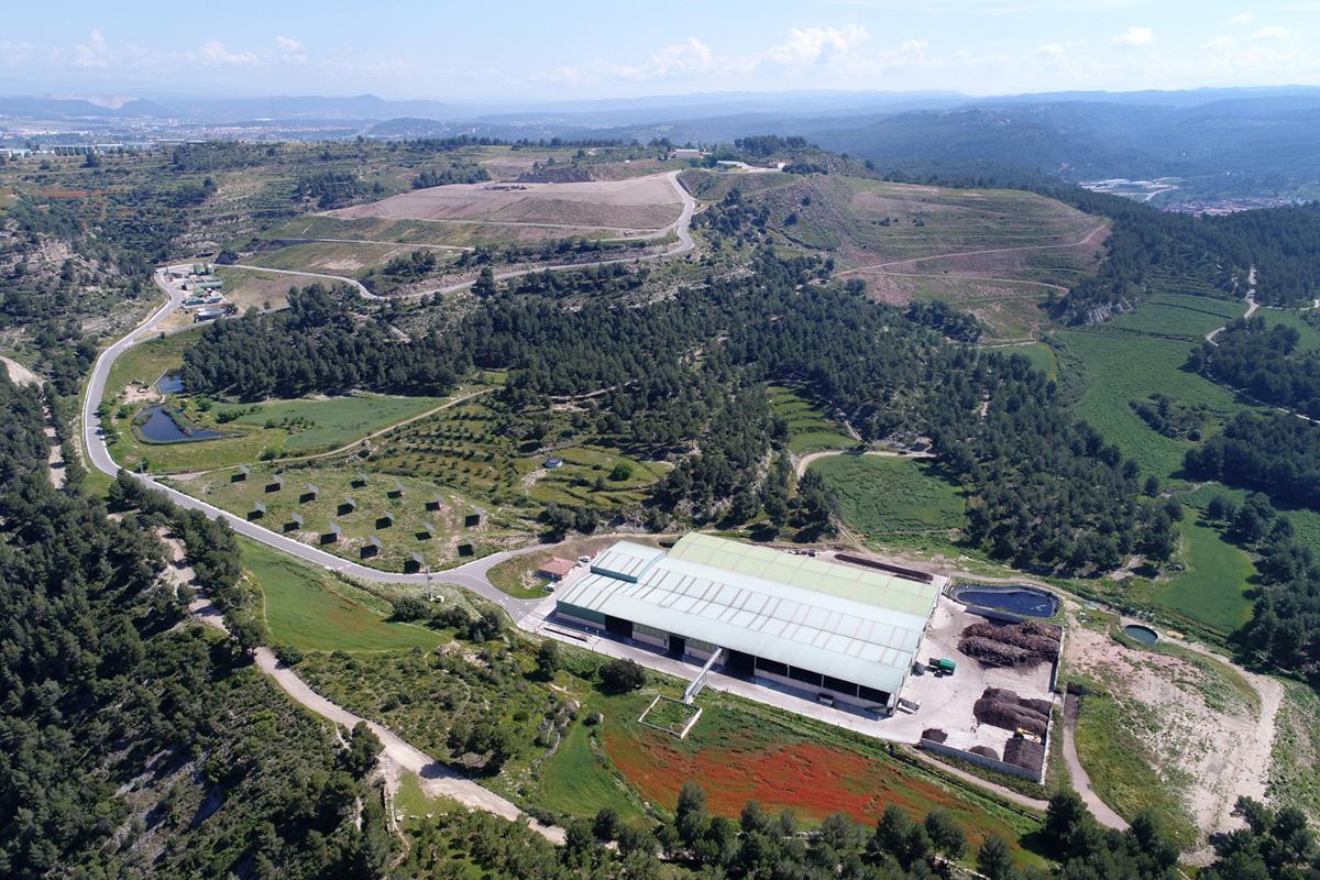 Vista general del Parc Ambiental de Bufalvent