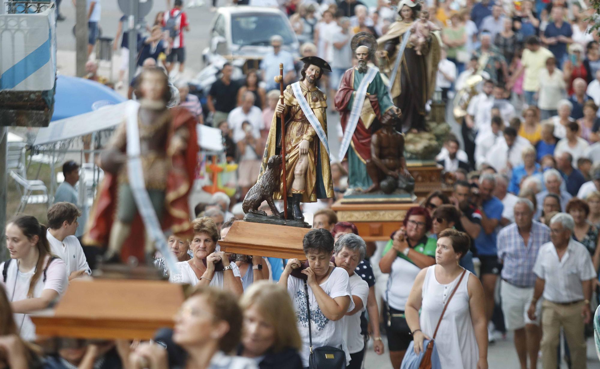 Fiestas en Moaña: Los "tercos y festeiros" de Meira celebran Sametolaméu con un pregonero de lujo