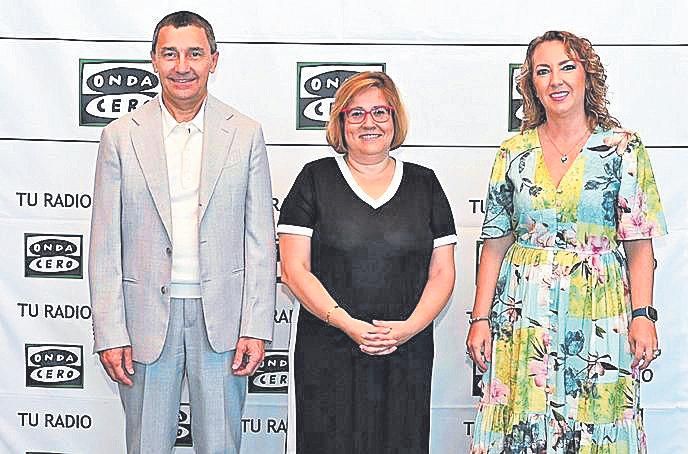 Toni Ferrer, Mercedes Celeste y Elka Dimitrova.