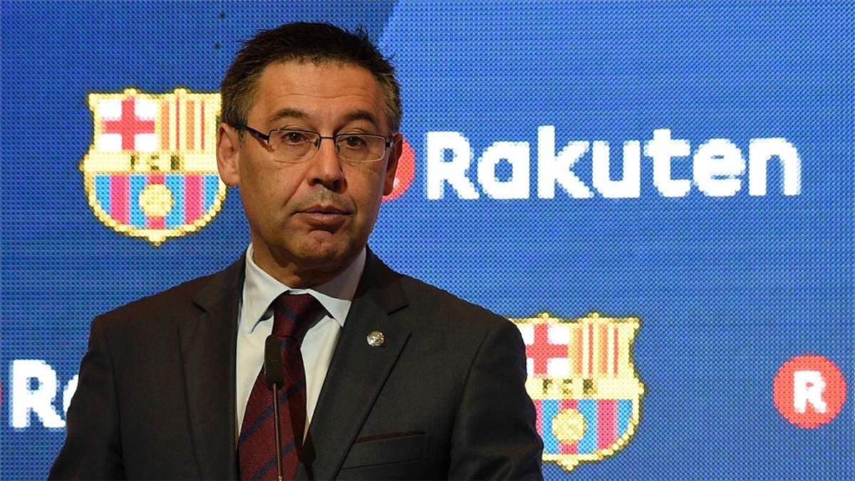 Josep Maria Bartomeu, presidente del FC Barcelona