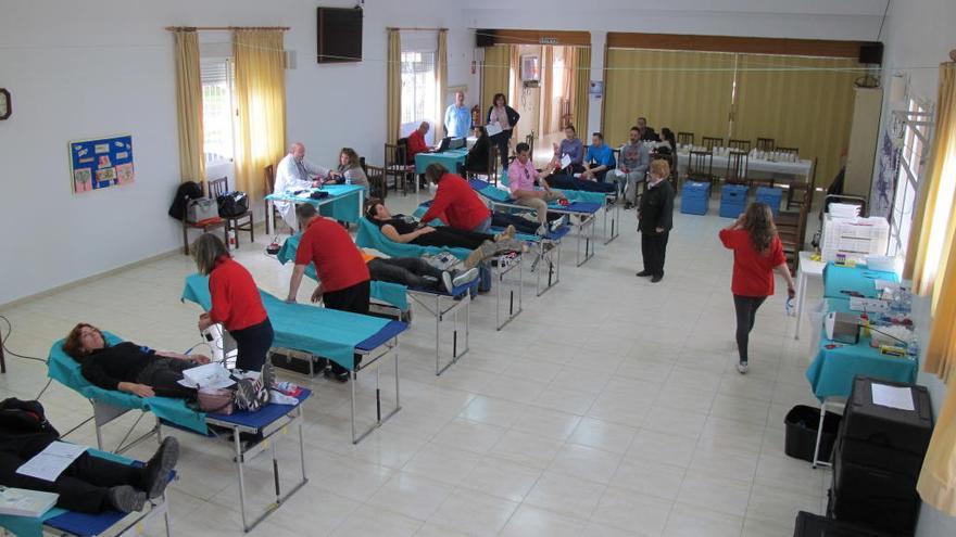 Récord de donaciones de sangre en Pilar de la Horadada