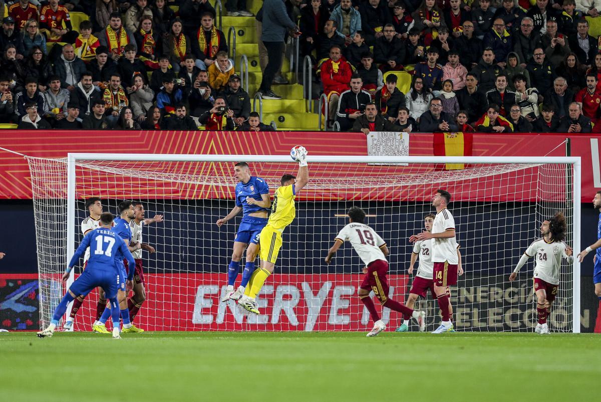 Amistoso: España - Serbia, en imágenes.