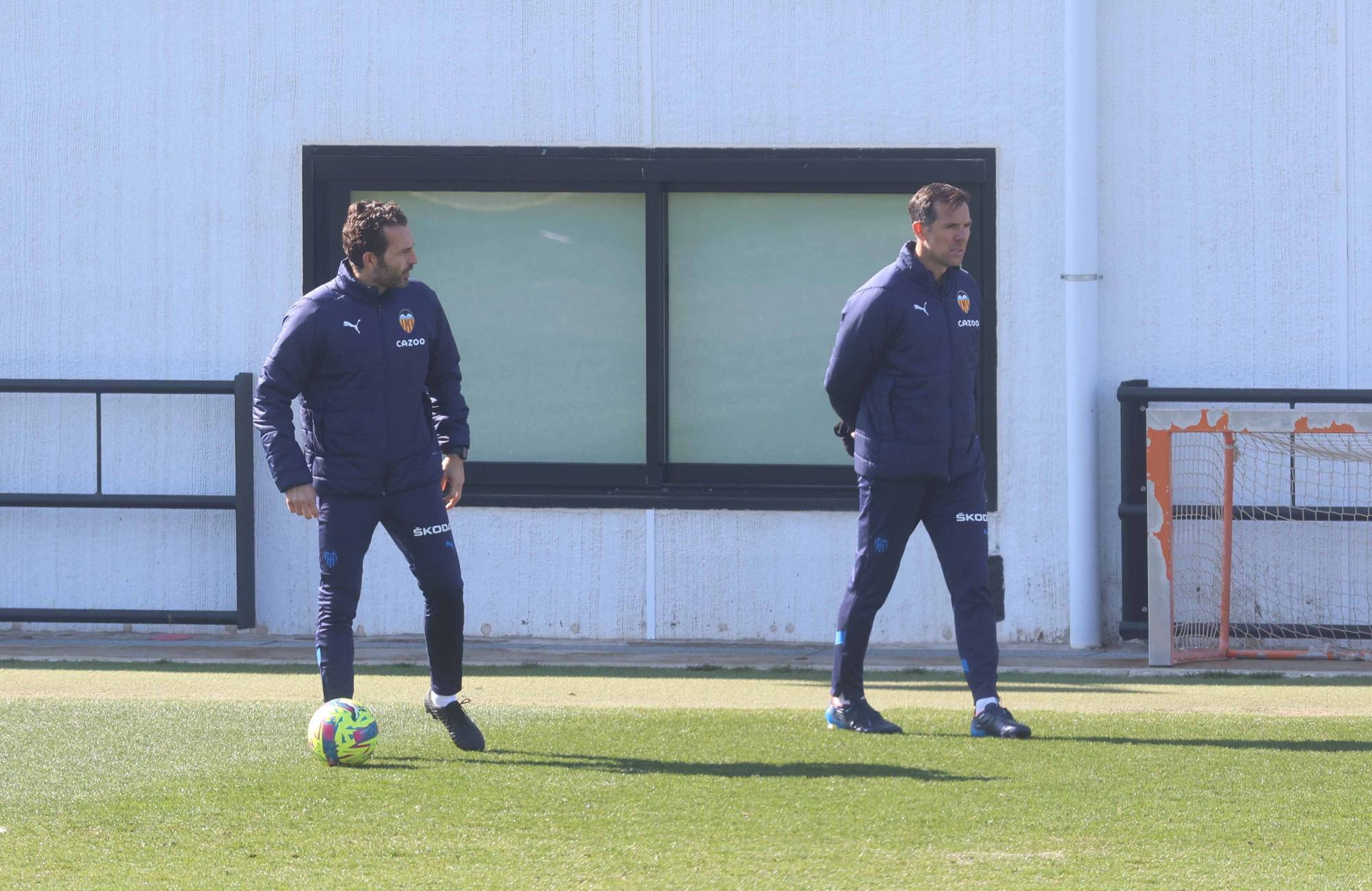 Así ha sido el entrenamiento del Valencia CF de este miércoles