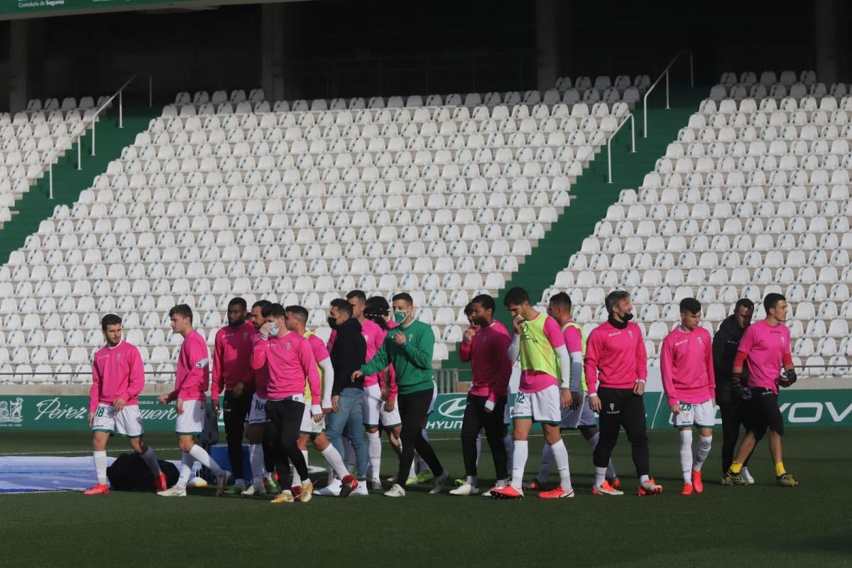 Frenazo en seco del Córdoba CF