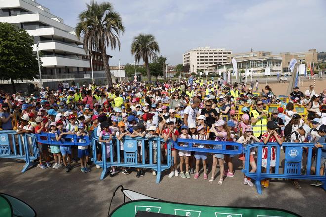 La jornada final del proyecto "SwimSafe" en Gijón, en imágenes.