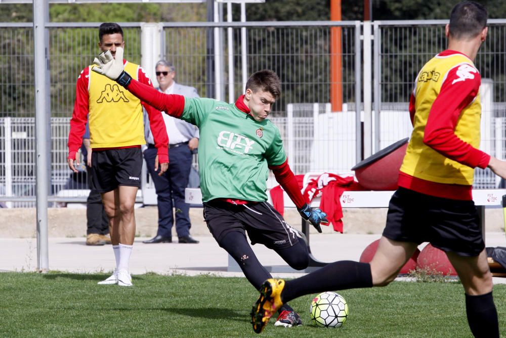 Entrenament del Girona FC (6/4/16)