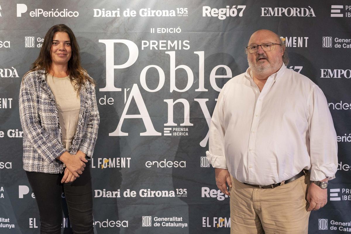 Gala de entrega Poble de lAny 2024 en el Castell de Calonge