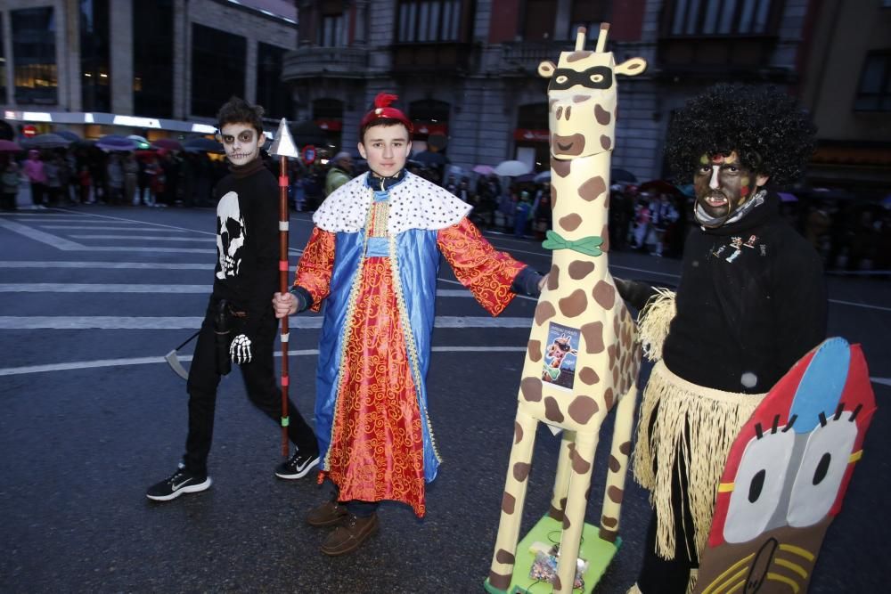 Desfile del martes de Carnaval en el Antroxu de Avilés