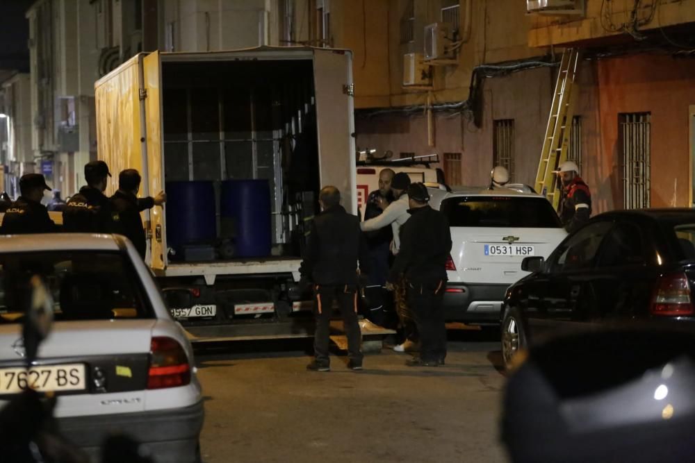 La Policía interviene en un secuestro en el barrio del Espíritu Santo