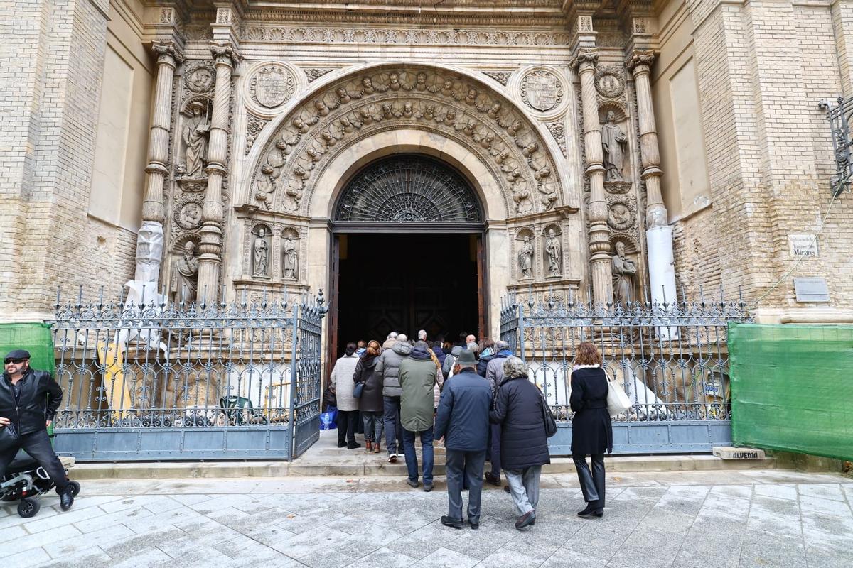 Funeral por la muerte de Jorge García-Dihinx y Natalia Román en el alud de Panticosa Funeral por la muerte de Jorge García-Dihinx y Natalia Román en el alud de Panticosa