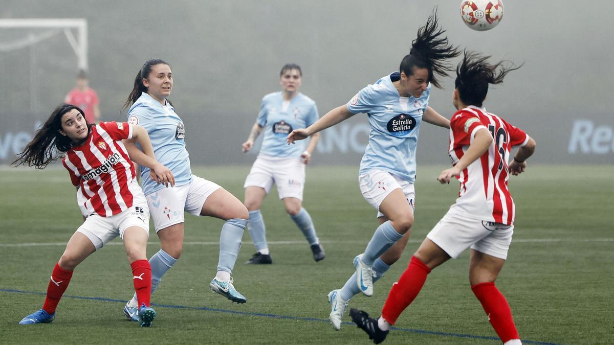 Las mejores imágenes del As Celtas - Sporting B