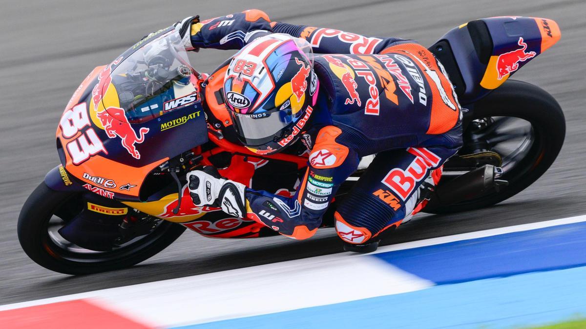 Álvaro Carpe, en el Gran Premio de Argentina
