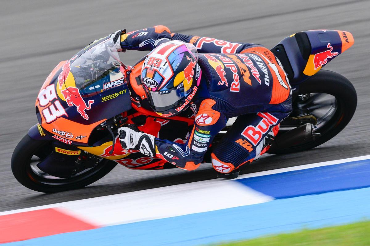 Álvaro Carpe, en el Gran Premio de Argentina