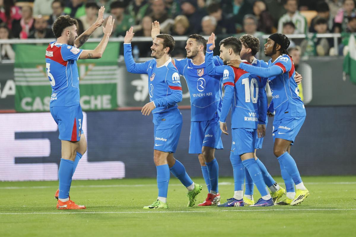 Copa del Rey: Betis - Atlético de Madrid, en imágenes.