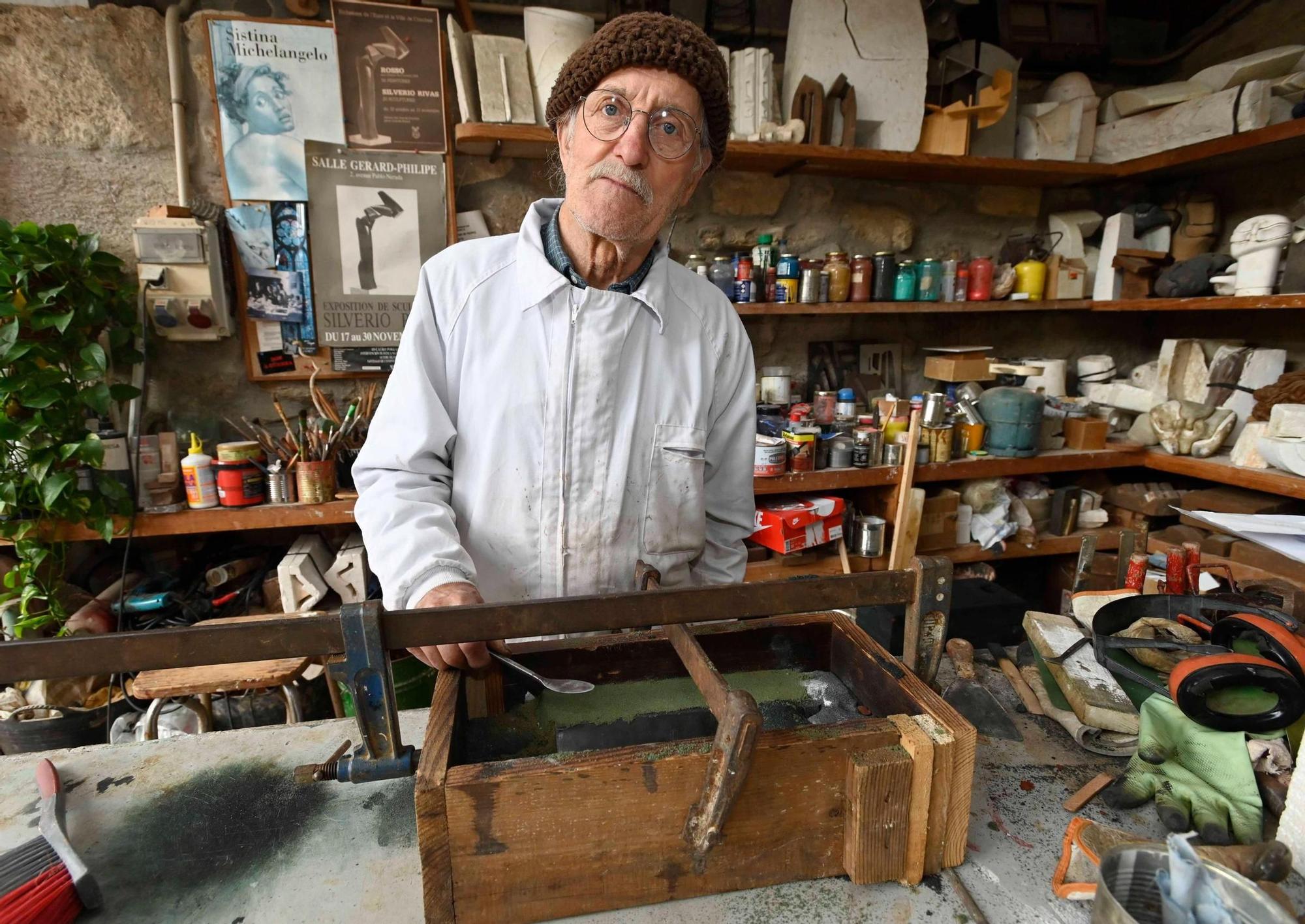 Silverio Rivas, uno de los pioneros en la introducción del arte no figurativo en Galicia