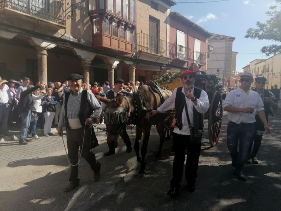 El desfile de carros de Toro, colofón de la Fiesta de la Vendimia