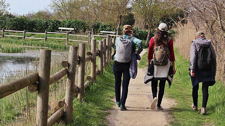 Visitants del parc natural dels Aiguamolls