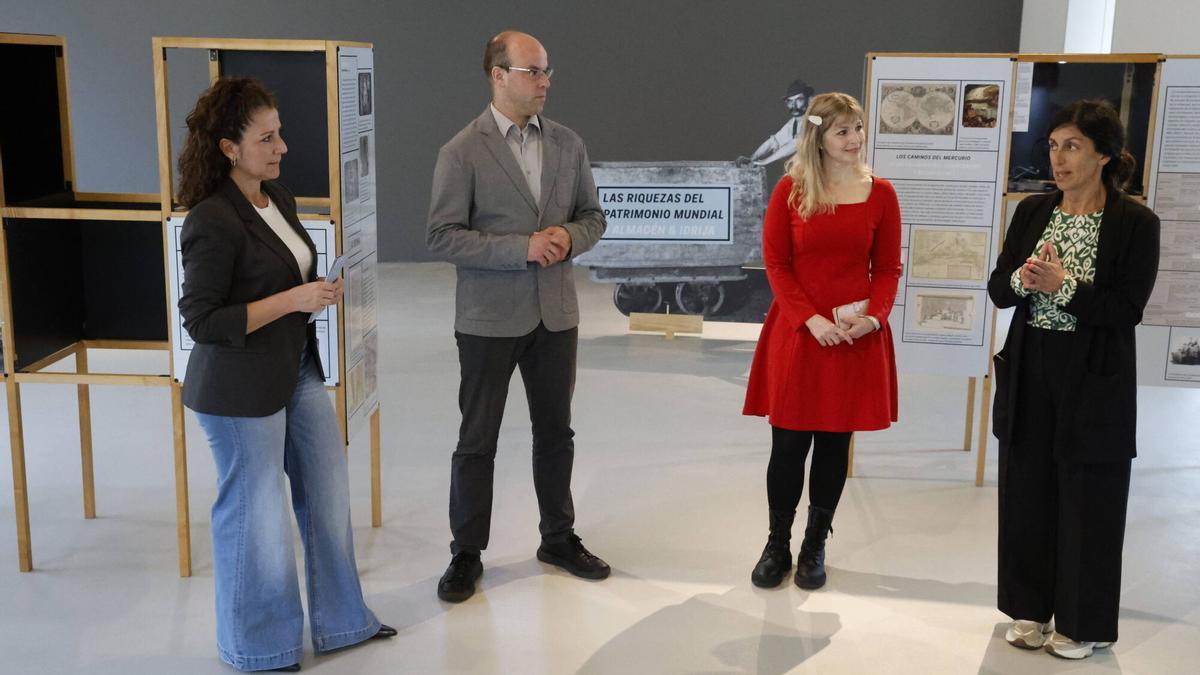 Exposición sobre la extracción del mercurio en la ciudad eslovena de Idrija