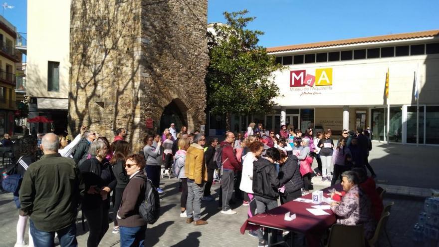 Marxa solidària a Llançà