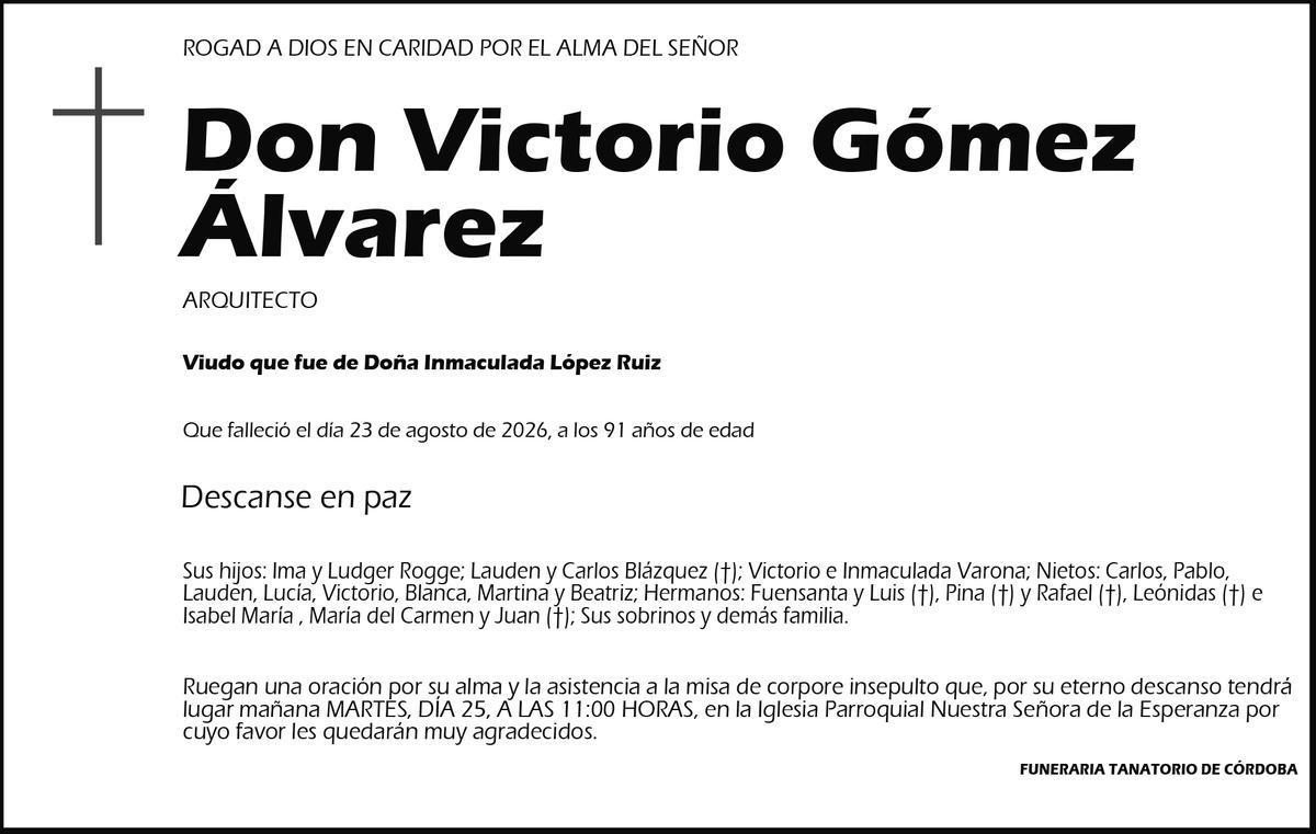 Victorio Gómez Álvarez