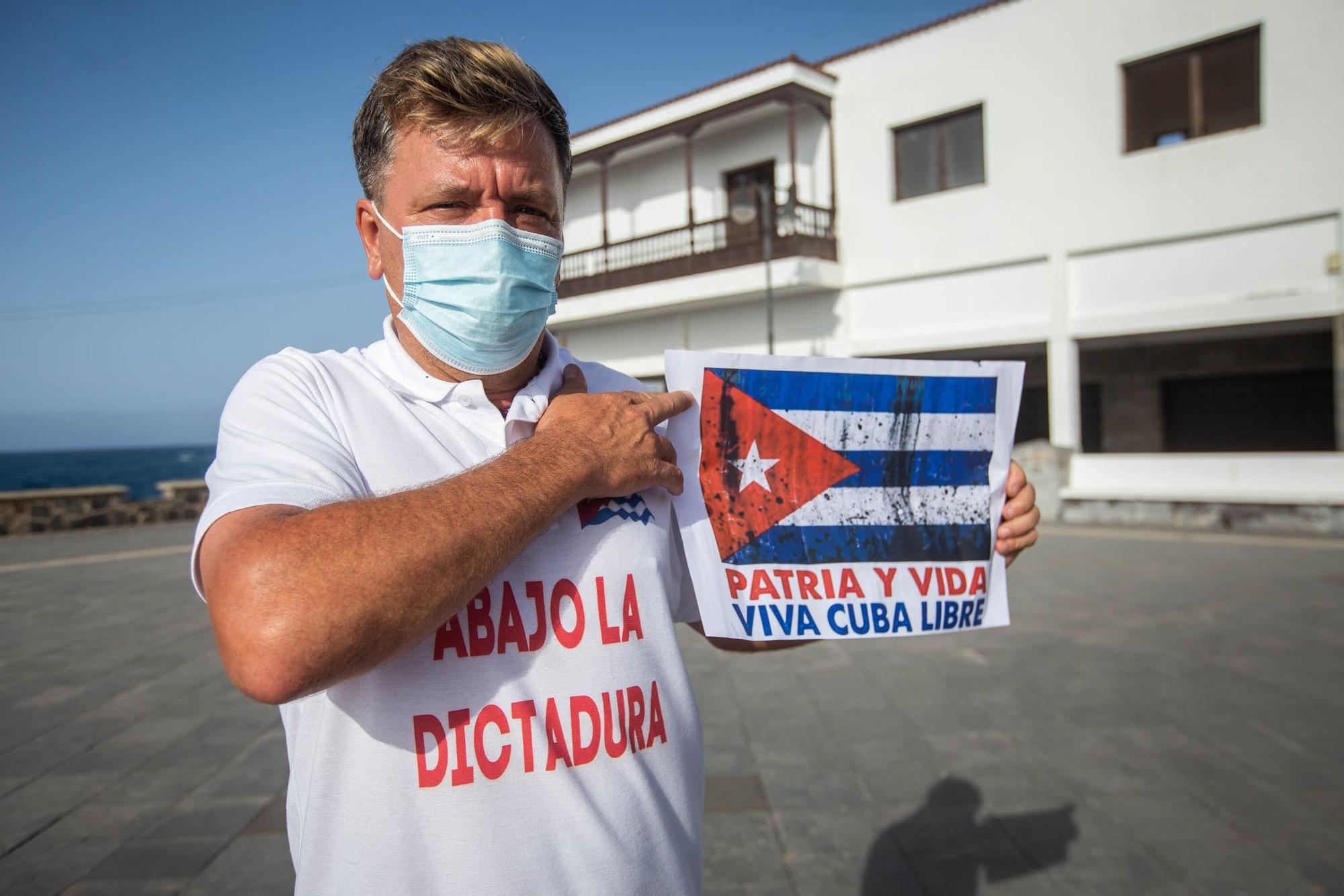 Manifestación por una Cuba libre