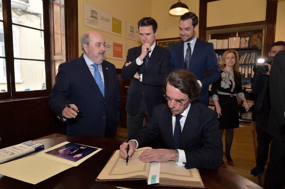 Aznar y Soria, en el Gabinete Literario