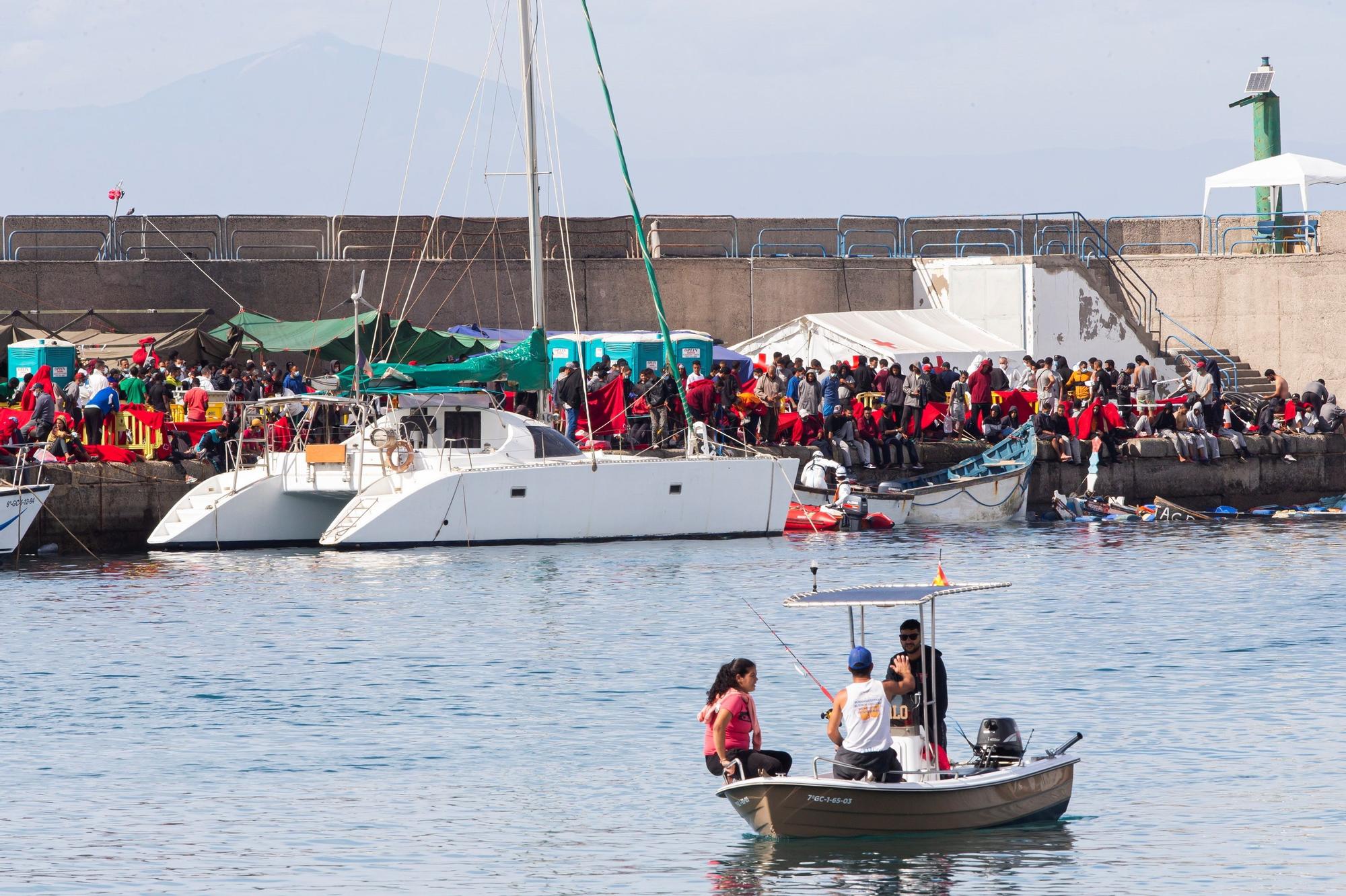 Rescate de 281 inmigrantes en Canarias este jueves