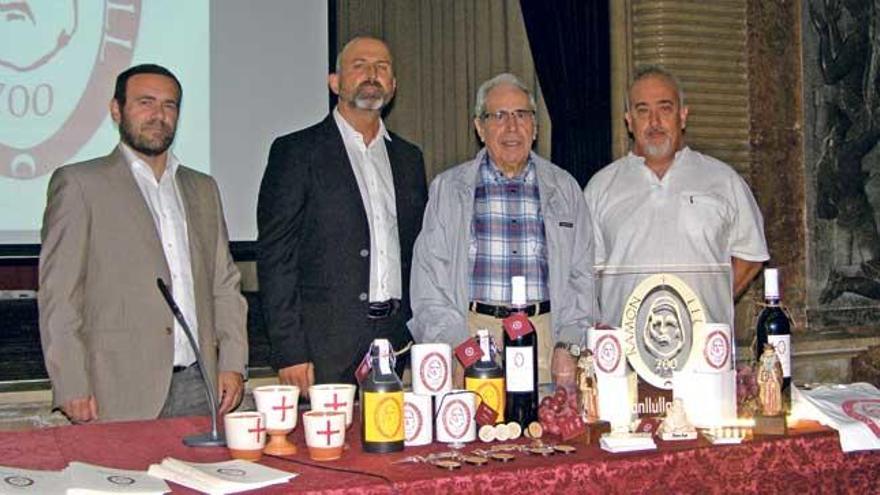 Presentación de los productos inspirados en Ramon Llull.