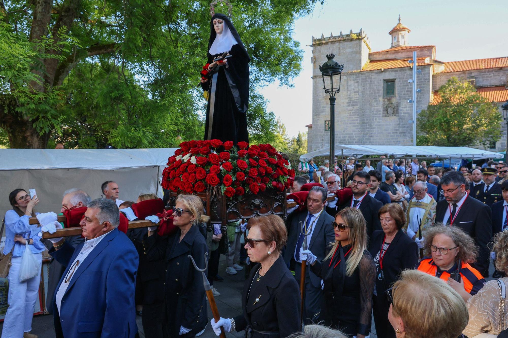 Santa Rita llena Vilagarcía de devoción, fiesta y tradición