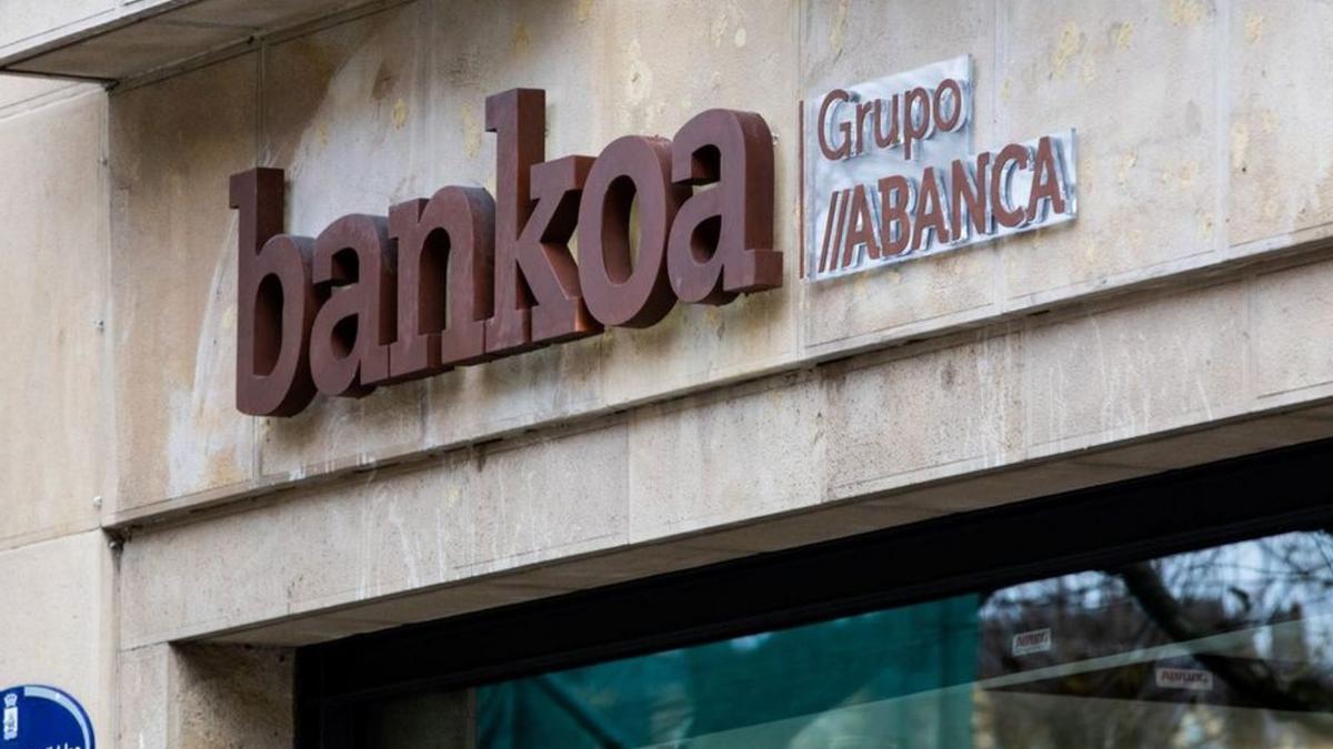 Sucursal de Bankoa en el proceso de integración en Abanca. |   // PIM