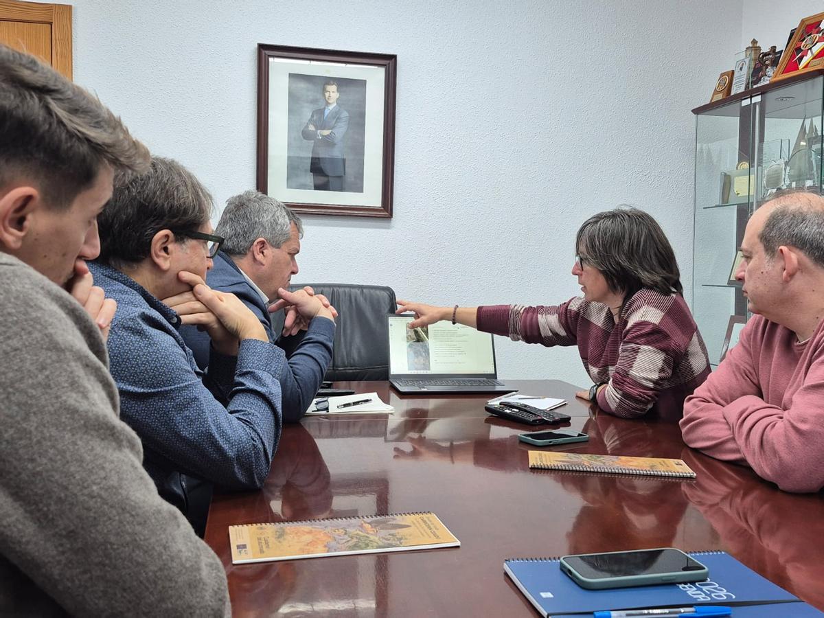 Foto de la reunión de seguimiento.