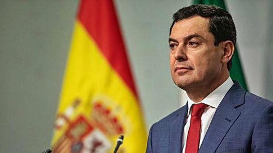 El president de la Junta d&#039;Andalusia, Juanma Moreno