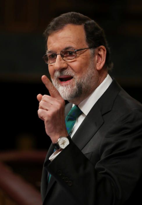 Moció de censura del PSOE contra Rajoy