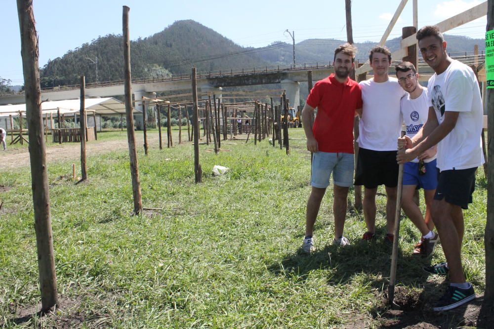 Preparativos para El Xiringüelu