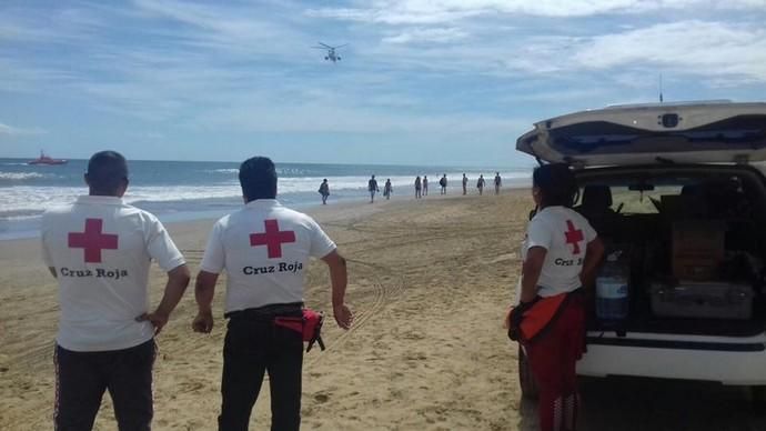 Fallece un bañista en Playa del Inglés