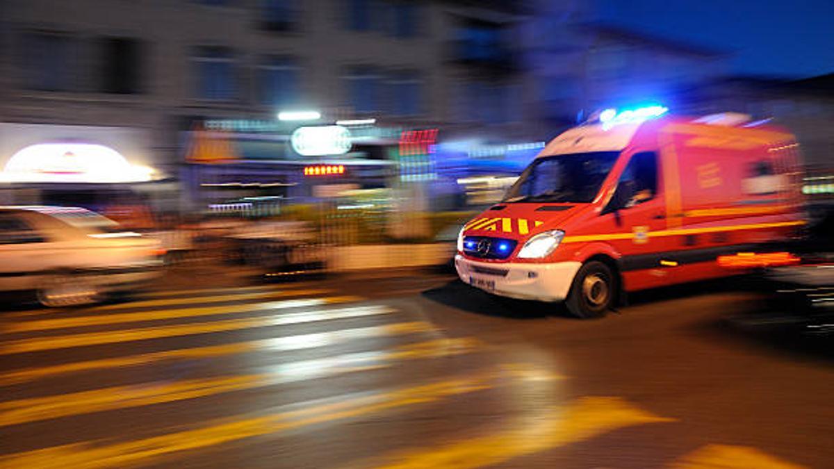 Una ambulancia en Marsella