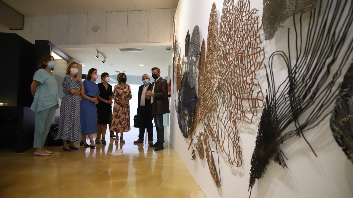 Inauguración de la muestra &#039;Dibujando el otoño en el aire&#039; de Javier Flores en el Museo Arqueológico