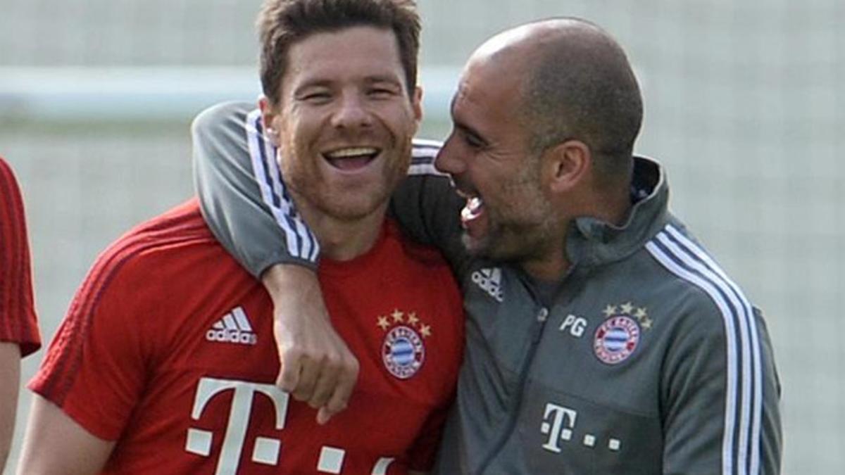 Xabi Alonso elogió a Pep Guardiola