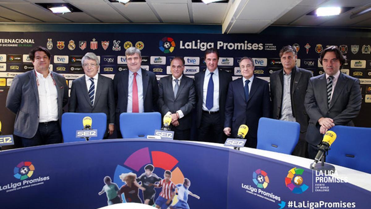 Acto de presentación del Torneo Internacional LaLiga Promises