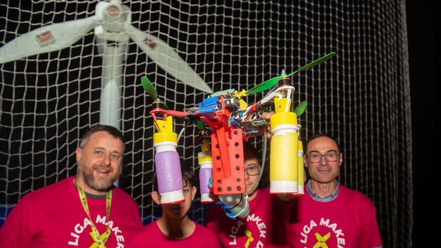 La V Liga Maker Drone en el Coliseum de A Coruña