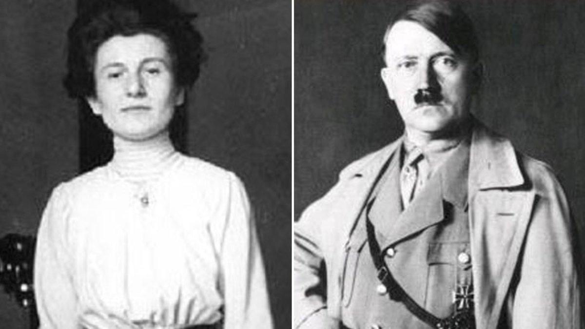 Hedwig Kohn y Adolf Hitler