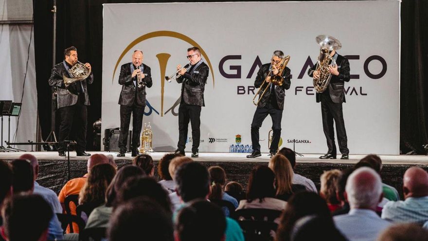 Galaico Brass Festival: juntando música con rural en Merza
