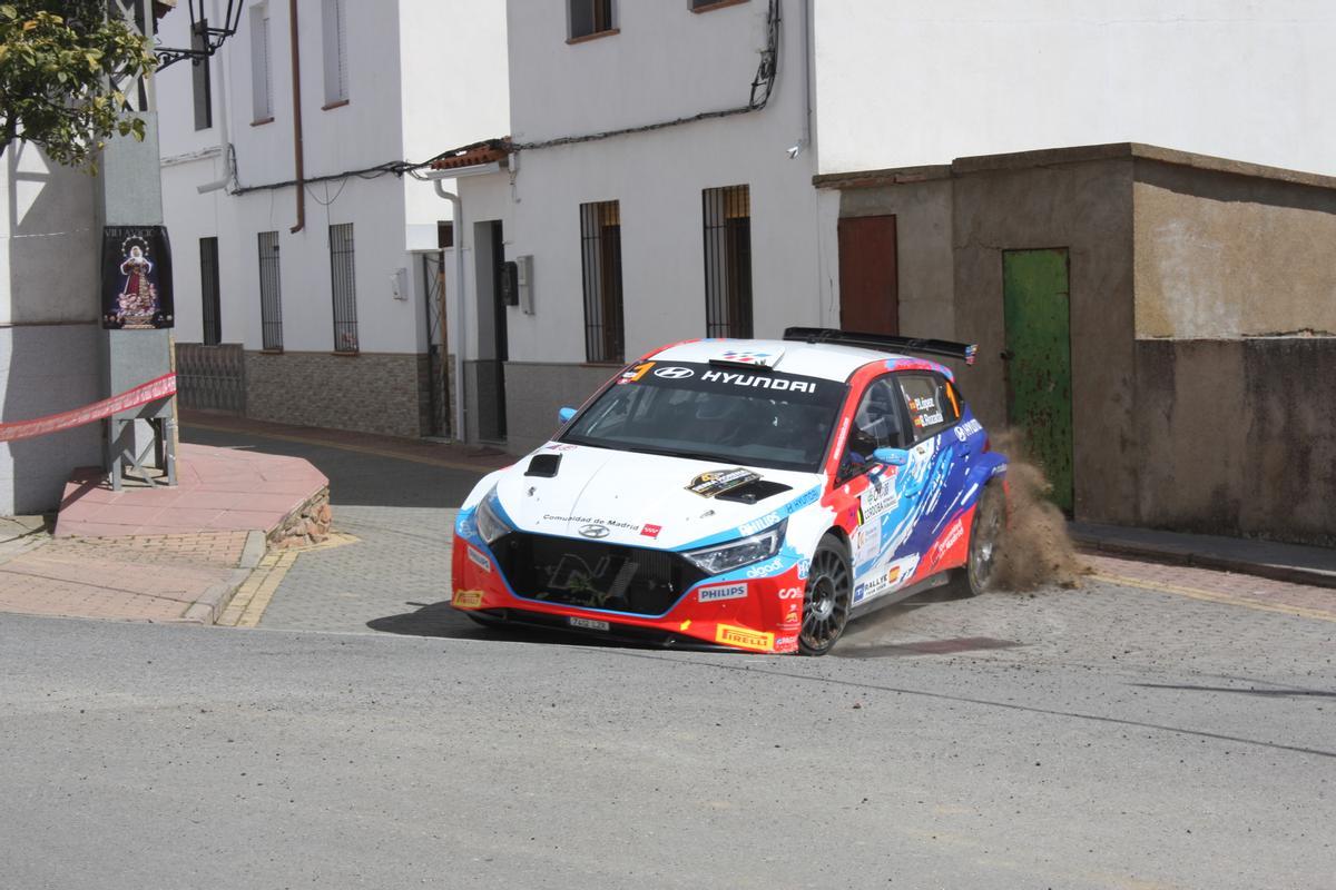 Pepe López, en el tramo de Villaviciosa.