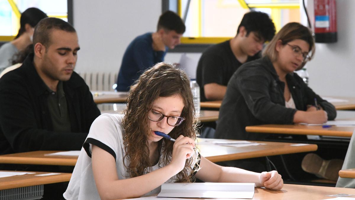 Pruebas de acceso a la Universidad.