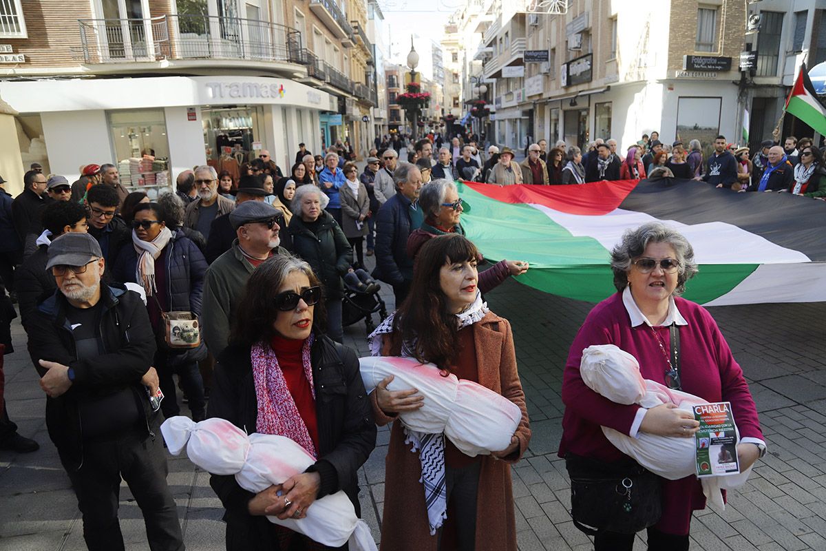 Manifestación en Córdoba en solidaridad con Palestina