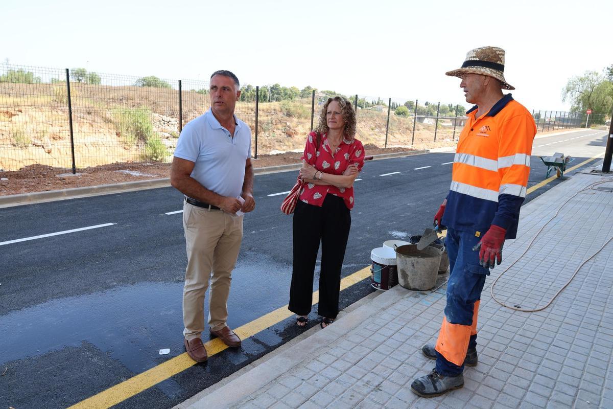 Torrent abre este martes la tráfico la calle Brranc de l´Horteta junto al Xenillet.