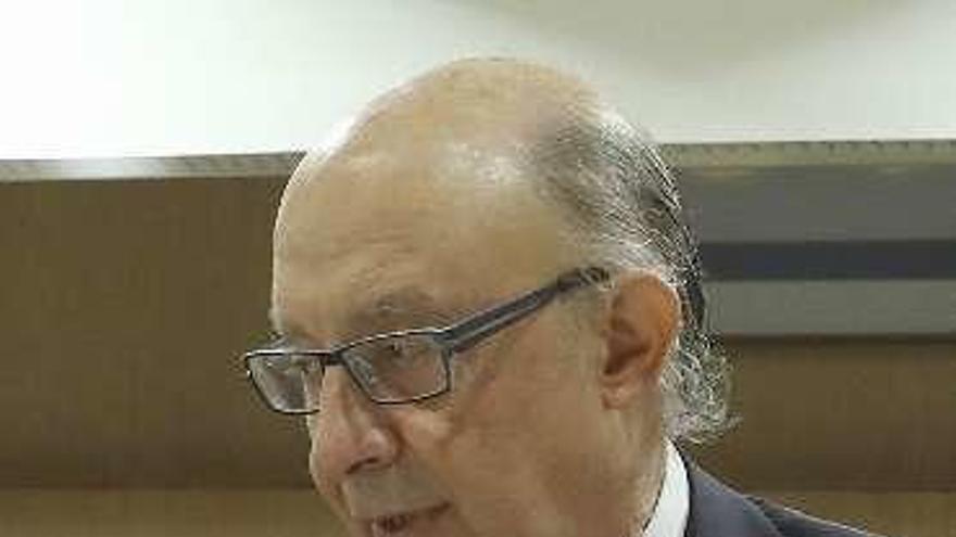 Cristóbal Montoro. // Efe