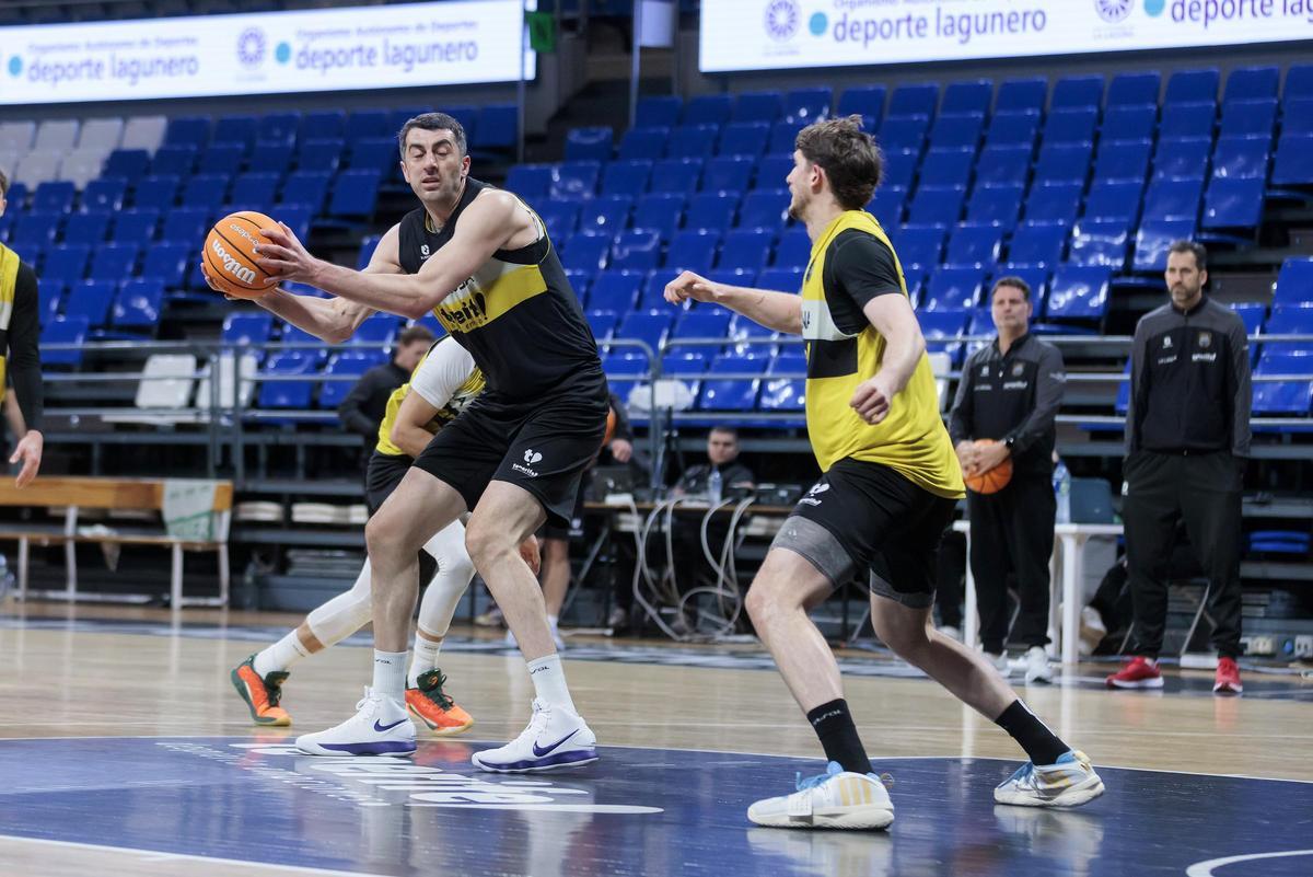 Shermadini, de vuelta a los entrenamientos.