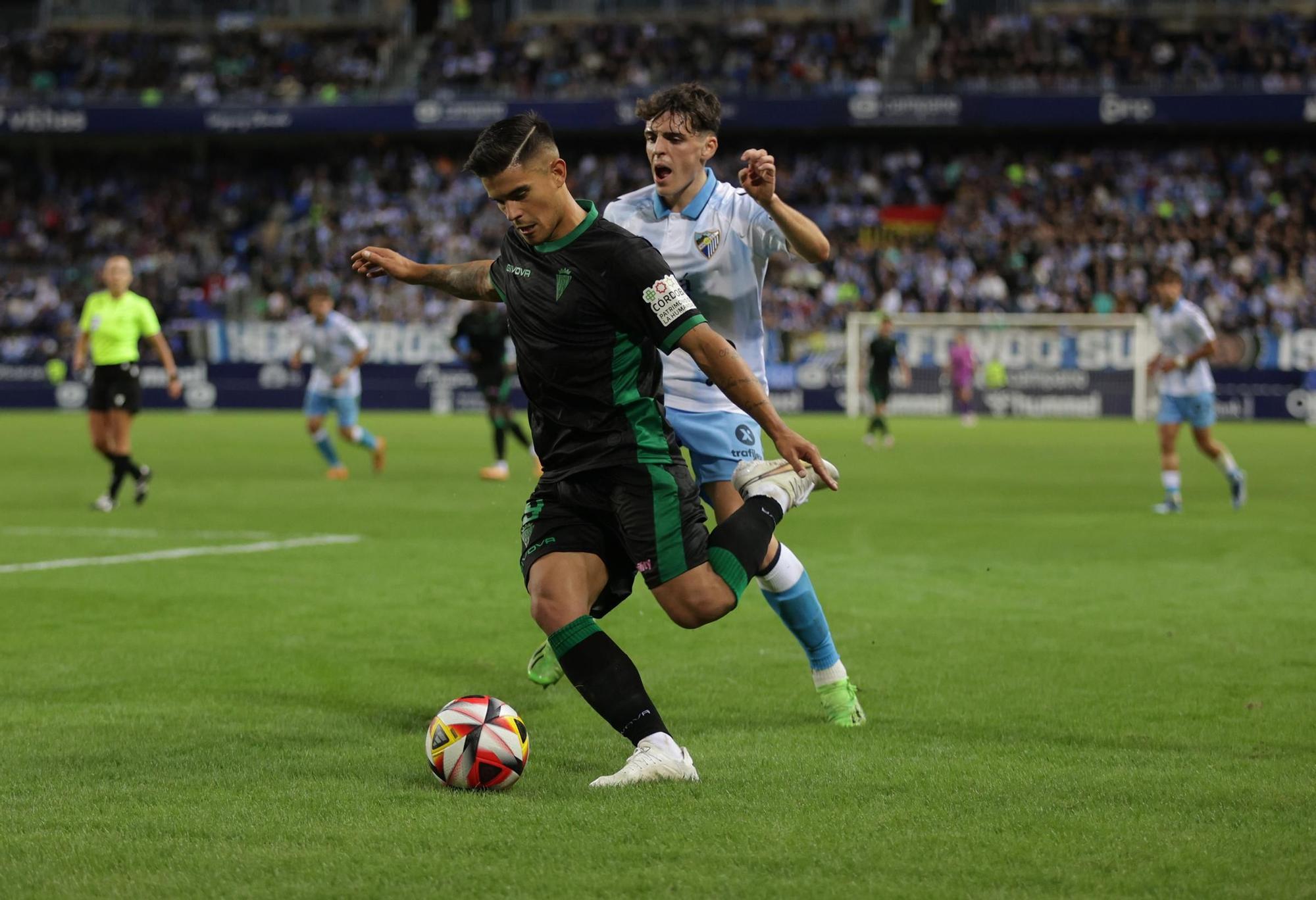 Málaga CF - Córdoba CF | Las imágenes del partido en La Rosaleda