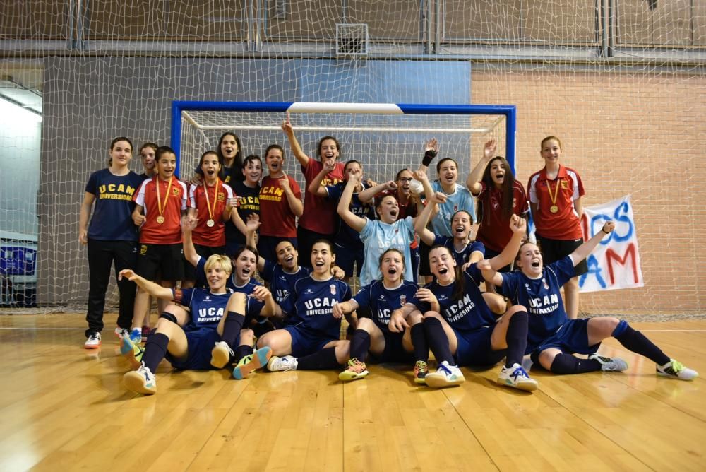 Ascenso del UCAM fútbol sala femenino